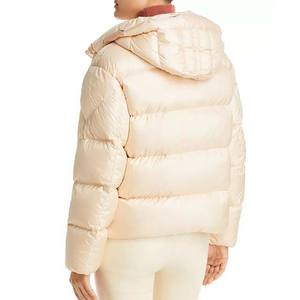 Veste matelassée d'hiver pour femmes de haute qualité, imperméable, respirante, unie, teinte unie, fermeture éclair fine, vestes pour femmes en vente - Product Image 6