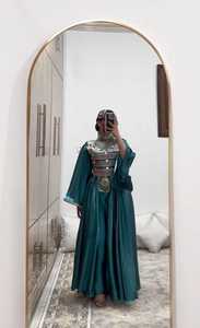 Costume Anarkali de mariage afghan-Costume Anarkali lourd-Robe Kuchi afghane-Robe Kuchi vintage de style Anarkali - Product Image 2