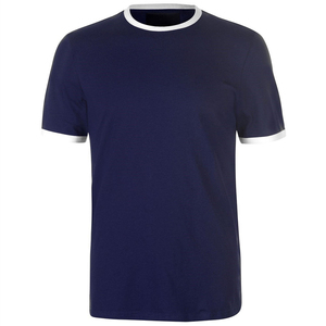Prix de gros personnalisé T-shirt uni à manches courtes T-shirt homme de haute qualité T-shirt lourd respirant à manches courtes - Product Image 2