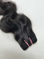 Arrow Exim Capelli Umani Naturali Indiani Remy NON TRATTATI da Singolo Donatore, Grado 12A, Vergini, Senza Trattamenti Chimici, 100g