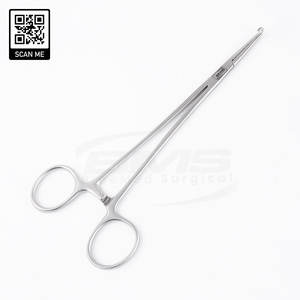 Forceps à tonsilles courbés en acier inoxydable Negus, manuel, qualité chirurgicale, mâchoires réutilisables, outil d'tonsillotomie ORL, certifié ISO13485 pour - Product Image 5
