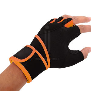 2025 Logo personnalisé entraînement Fitness haltérophilie gants antidérapants Gym Fitness gants pour hommes femmes - Product Image 6