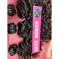 Extensions de cheveux naturels vierges indiens à boucles profondes, qualité Single Drawn, offres groupées