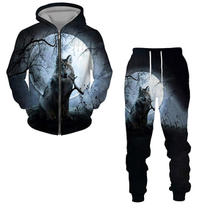 Chándal deportivo de manga larga con estampado personalizado de alta calidad, superventas, diseños de flores, transpirable y para la temporada de invierno - Product Image 3