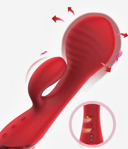 Inserción 2 en 1 en el clítoris de la vagina, estimulación del pezón de silicona de grado médico Anal, vibrador inflado, vibrador deportivo G - Product Image 1