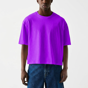 Camiseta Personalizada SK para Hombre, 100% Algodón, Talla Grande, 230 g/m², con Logotipo Impreso, Diseño Holgado en Hombros, Talla Grande y Alta - Product Image 6