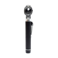 Customizable Color Options Manual Mini Otoscope LED Fiber Optic 10 Plastic Cannula Black Stainless Steel Surgical MOL