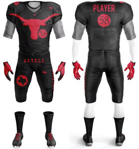 Uniforme de fútbol americano superventas de todos los tamaños, precio bajo, nuevo diseño, OEM, mejor Fabricación, uniforme de fútbol americano para hombres - Product Image 1