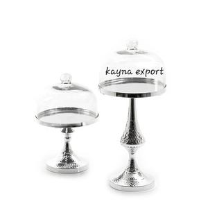 ที่วางแก้วโลหะสีทองสำหรับตกแต่งงานแฟนซีสำหรับงานหัตถกรรมที่วางคัพเค้กแบบค้อนดีไซน์ใหม่ - Product Image 5