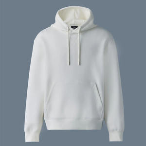 Conjunto de chándal personalizado para hombre OEM blanco Sudadera con capucha y joggers conjunto pesado de lana pulóver con capucha Streetwear estilo urbano - Product Image 5