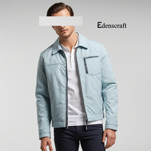 Chaqueta de Invierno Ligera para Hombre, 100% Algodón, Cálida, Duradera, Transpirable, Ecológica, Personalizable, para Exteriores - Product Image 5