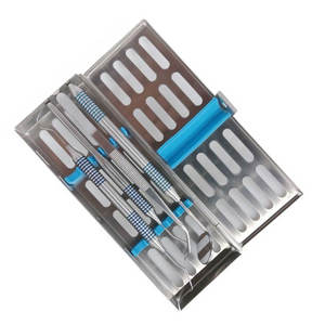 New Design Surgical <b>Dentist</b> kit <b>Mirror</b> Handle Scalar Examination kit Dental instruments 4Pcs Set College Tweezer Probe - Product Image 6