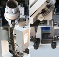 Qike – sac à main semi-automatique à Double tête, boîte cadeau, machine à œillets et boutons, chaussures, machines à œillets et boutons, JY-100
