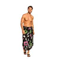 Ropa de Playa, Nuevo Pareo de Moda, Pareo de Bali, Pareo Samoano, Lavalava Tradicional Masculino, Ropa Étnica, Pareo Largo Estampado