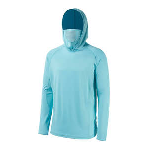 Men Lightweight Long Sleeve Hooded <b>Fishing</b> Hoodies For Men Sun Protection For Hiking Running With Face Cover <b>Fishing</b> <b>Hoodie</b> - Product Image 3