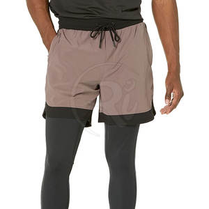 2025 Shorts de course de fitness pour hommes en gros Shorts de course de sport hommes Shorts de course athlétiques - Product Image 4