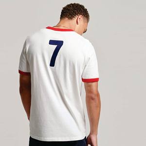 เสื้อยืดผ้าฝ้ายผู้ชายลำลองพิมพ์ลายโลโก้ตามสั่งผู้ผลิตเสื้อผ้าแนวสตรีท - Product Image 6