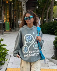 Sudadera con Capucha SDL Personalizada de Alta Calidad, 100% Algodón, Diseño de Marca, Estampado Informal, Estilo Urbano, Vintage, Unisex - Product Image 6