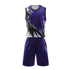 Nueva Llegada, Uniforme de Baloncesto Transpirable 100% Poliéster Estampado para Adultos, Colores Personalizados, Alta Calidad, Mejor Precio - Product Image 3