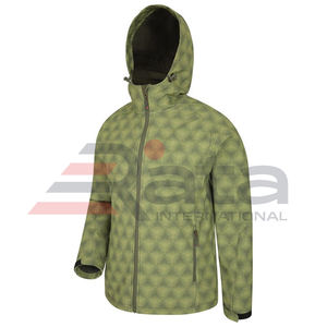 Chaqueta de Invierno Personalizada con Cierre, Cómoda y Transpirable, Último Diseño con Capucha Acolchada, Cortavientos Hecho de Lona - Product Image 3