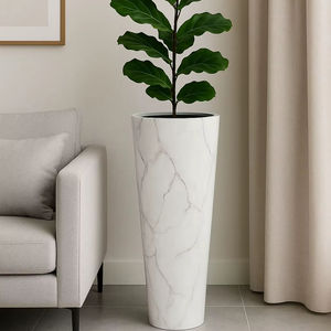 Fabricant OEM de jardinières en marbre d'extérieur, adaptées aux jardins, aux balcons et aux cours, avec pierre résistante aux intempéries - Product Image 1