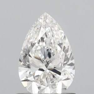 Diamant de laboratoire de luxe taille poire VVS2 couleur F un carat CVD pierre libre pour bague - Product Image 1