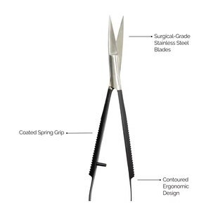 Ciseaux à ressort de haute qualité les plus fiables, conçus pour une coupe lisse et précise, pour le toilettage et les soins de beauté - Product Image 2