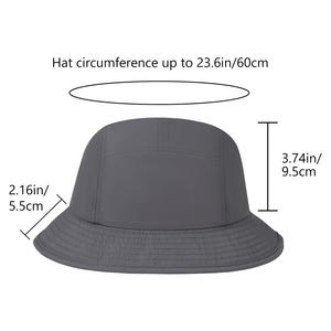 Chapeaux seau OEM personnalisés avec logo imprimé broderie extérieur été Protection solaire Mode Streetwear Couvre-chef Fournisseur - Product Image 6