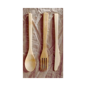 Juego de cucharas de madera para servicio de alimentos OEM/ODM con tenedor y cuchillo, embalaje personalizado a buen precio del fabricante de Vietnam - Product Image 2