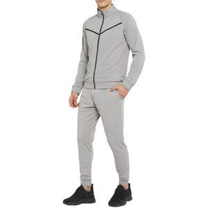 Marque privée Survêtements de jogging avec fermeture éclair Survêtements hommes Jogging personnalisé avec logo personnalisé - Product Image 3