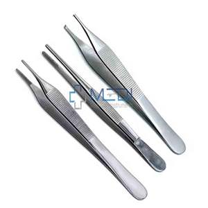 ADSON MICRO 1x2 Fórceps de tejido dentado recto 150 mm 6 \ "Juego de instrumentos de acero quirúrgico manual - Product Image 6