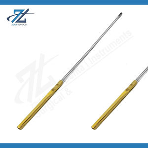 Curette de biopsie Kevorkian 313 mm de long, instrument chirurgical manuel en acier inoxydable, panier certifié CE, réutilisable, fabricant - Product Image 2