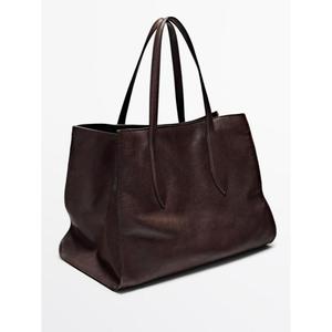 Sac à main pour femme en cuir de buffle véritable, souple, imperméable, écologique, sacs à la mode, prix d'usine, meilleure qualité, moderne - Product Image 2