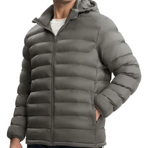Vêtements à bulles personnalisés résistants à l'eau, vêtements d'hiver épais et chauds pour hommes, vêtements en tissu de bonne qualité, vestes d'extérieur rembourrées - Product Image 1