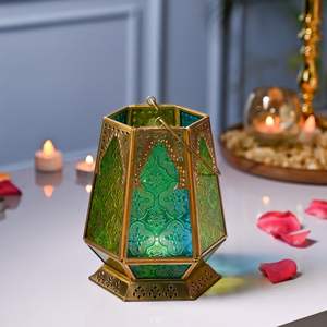 Votive en métal pour bougie décorative idéale pour les mariages, les festivals et les intérieurs confortables - Product Image 5