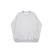 Vente en gros Sweat uni en coton à col rond pour hommes Vêtements pour hommes à la mode avec logo personnalisé imprimé de nombreuses couleurs