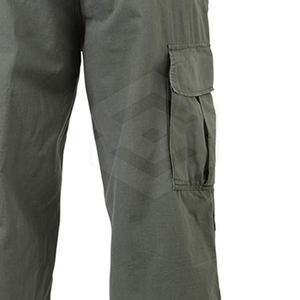 กางเกงคาร์โก้ลำลองเอวสูงน้ำหนักเบาสำหรับผู้ชายใส่สบายสไตล์มืออาชีพปรับขนาดได้ตามต้องการ - Product Image 6