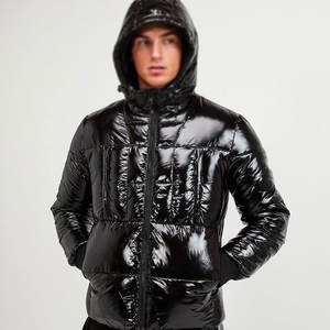 Vêtements d'hiver de qualité supérieure, nouvelle mode, vente en gros, veste chaude pour homme, manteau rembourré, veste matelassée à capuche, OEM personnalisé - Product Image 1