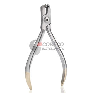 Pinces coaxiales orthodontiques à mâchoires parallèles en acier inoxydable pour le pliage symétrique des fils et une application uniforme de la force - Product Image 6