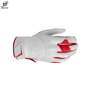 Nuevos guantes de bateo Guantes de béisbol de cuero genuino Top Trending Guantes de bateo de softbol unisex con logotipo personalizado - Product Image 3