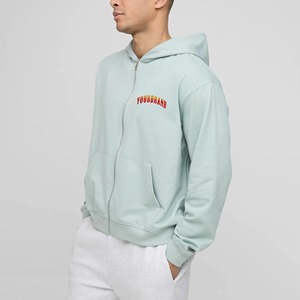 Sudaderas con Capucha Personalizadas para Hombre, de Invierno, Gruesas, 100% Algodón, Felpa Francesa, con Cierre, de Alta Calidad, Transpirables, Ecológicas, Ropa Casual - Product Image 5