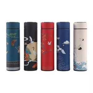 Termo LED Digital Inteligente, Taza de Viaje Portátil de Acero Inoxidable con Pantalla Táctil para Bebidas Frías y Calientes, Construcción de Metal - Product Image 2