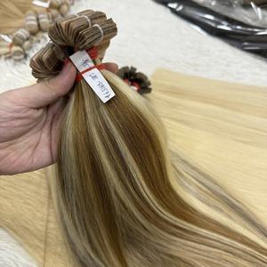 Extensions de cheveux à clipser 100% cheveux humains Remy Couleur pour cheveux 100g Lisse vietnamien Top fournisseur - Product Image 2