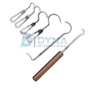 CE certified Set of 6 Suture Graft & <b>Wire</b> Passers Orthopedic Surgical Instruments Premium Stainless Steel - Product Image 2