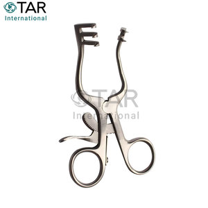 Écarteur WEITLANER à retenue automatique 130mm 5.18 pouces avec 3x2 broches semi-acérées Instruments médicaux en acier inoxydable de qualité supérieure - Product Image 6