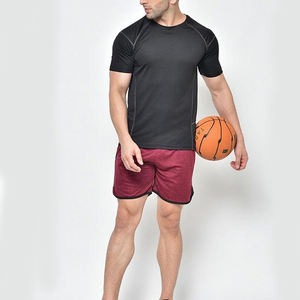 Wholesale High Quality Custom <b>Men's</b> Heavyweight Polyester Gym Running <b>Shorts</b> Solid Pattern Printed - Product Image 4