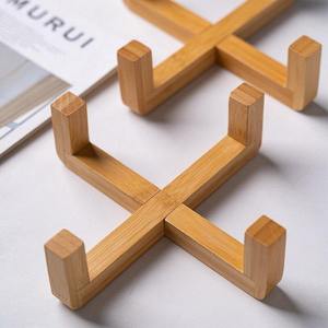 Natural Top Selling Wooden <b>Dog</b> Cat <b>Bowl</b> <b>Stand</b> Wholesale Wood Holder <b>Stands</b> for Pet Feeding <b>Bowls</b> - Product Image 1