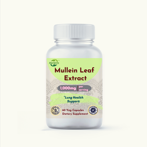Now Compléments Private Label OEM/ODM Capsules d'extrait de feuilles de molène à base de plantes pour la santé pulmonaire Complément alimentaire pour adultes - Product Image 1
