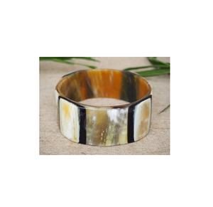 Brazalete de cuerno de buey natural de alto acabado hecho a mano para fiesta de boda, brazaletes de cuerno hechos a mano, tamaño personalizado - Product Image 2