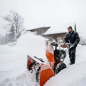 Souffleuse à neige professionnelle de 28 pouces avec moteur Loncin / Machine de déneigement profond - Product Image 5